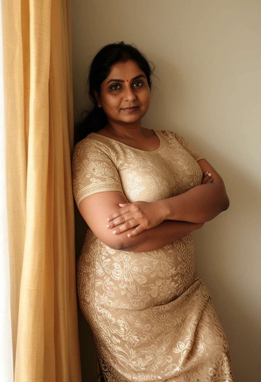 Megha Bhabhi Home photo 9 — NudeIndian