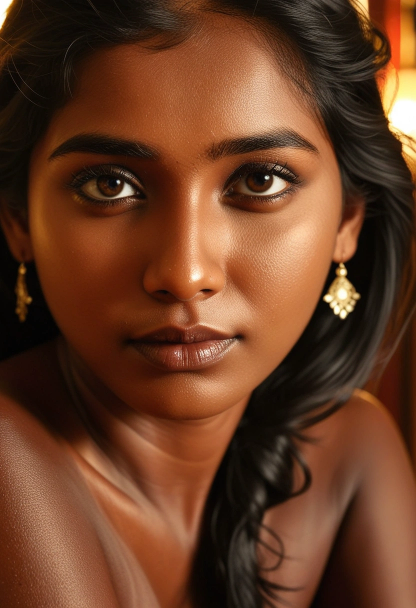Priya Bangalore Bares Her Soft Curves at Home